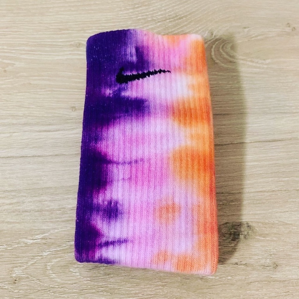 Nike Tie Dye Socks - Hand Dyed in Austin, TX!